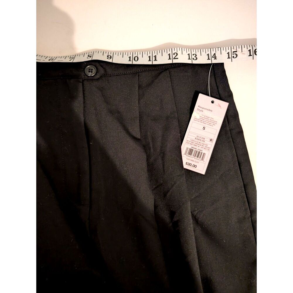 Women's Wide Leg Pants - Wild Fable - Black Size S - Picture 3 of 6